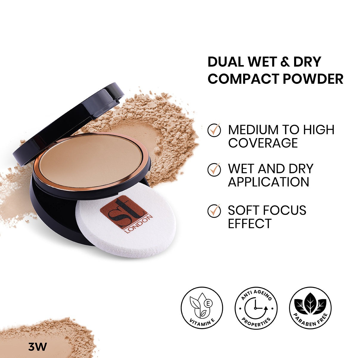 ST London | Dual W&D Compact Powder