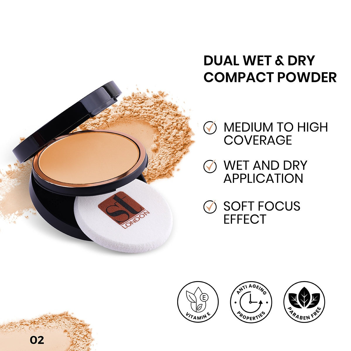 ST London | Dual W&D Compact Powder