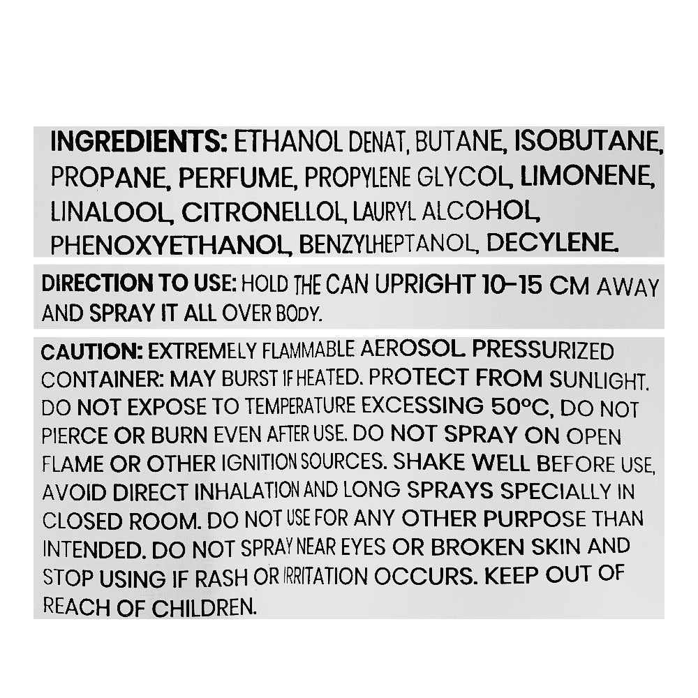 GEON | Elegant Body Spray 150ml | Long Lasting Premium Deodorant for Men