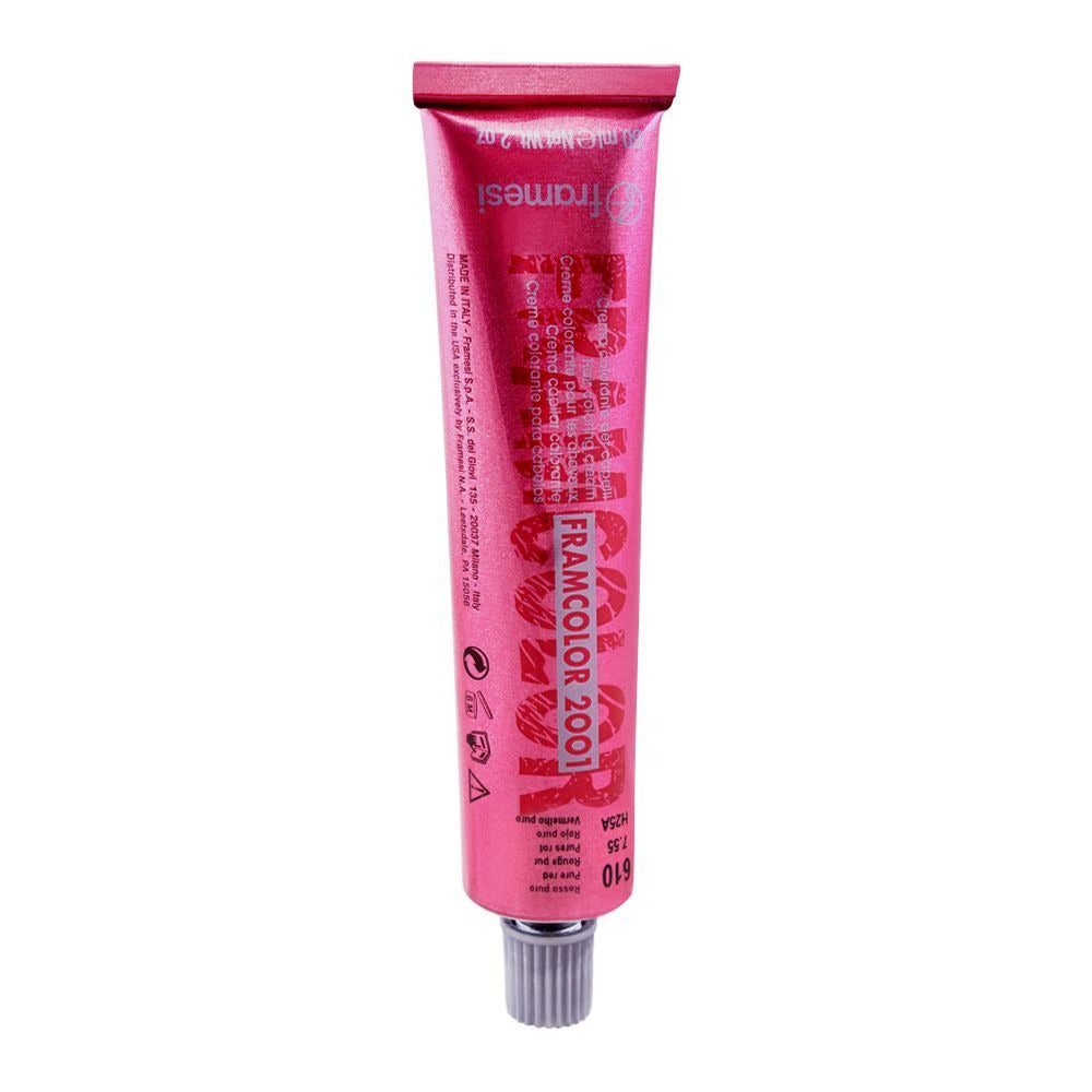 Framesi | FramColor | 2001 Hair Color Cream | 610 Pure Red 60ML