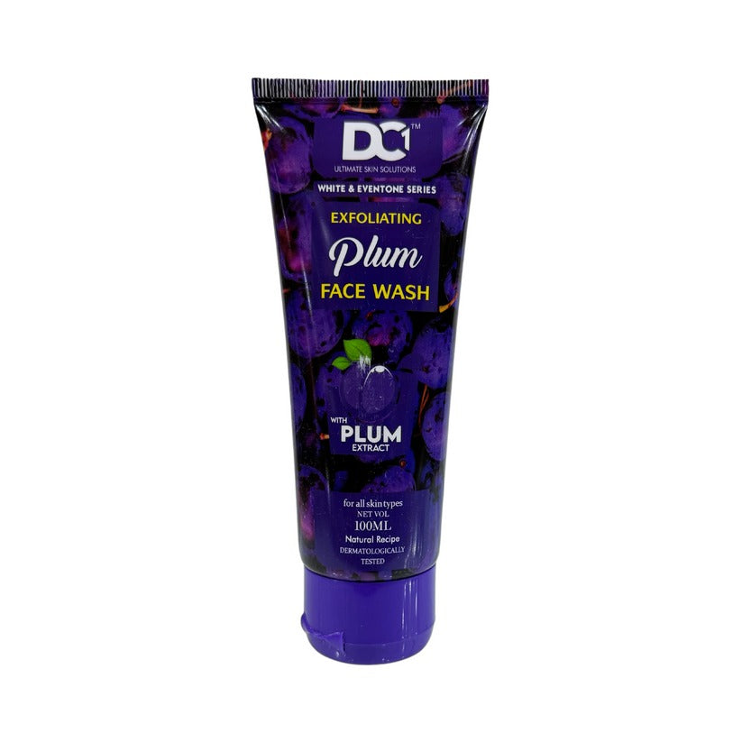 DC 1 | White & Eventone Series Exfoliating Plum Face Wash
