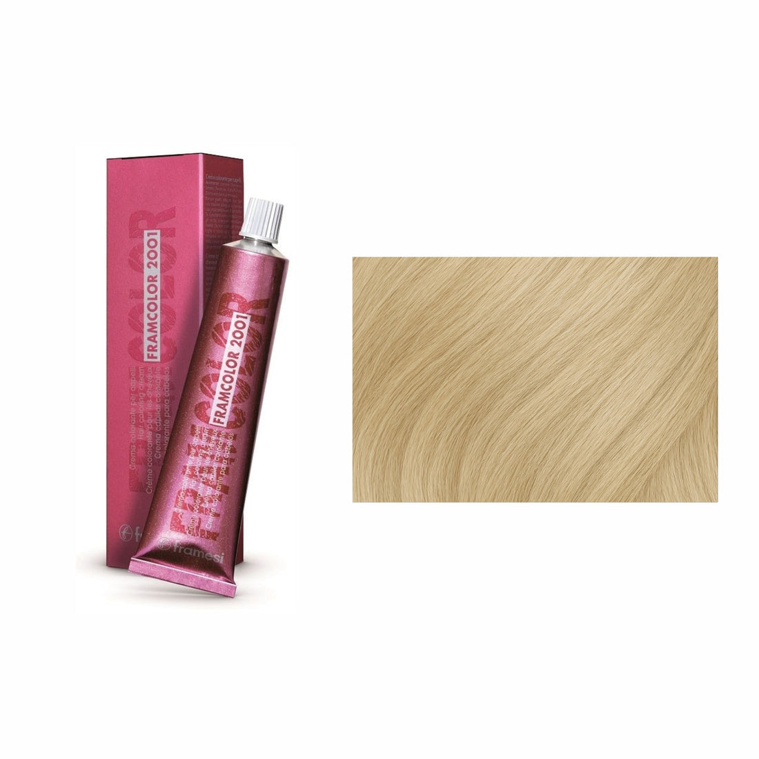Framesi | FramColor | 2001 Hair Color Cream | 9CP Very Light Ash Blonde 60ML