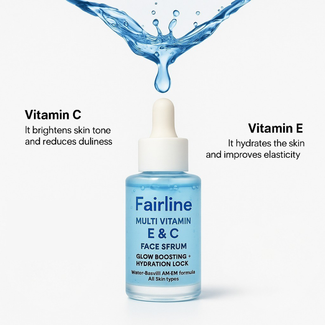 Fairline | Multivitamin E & C Face Serum