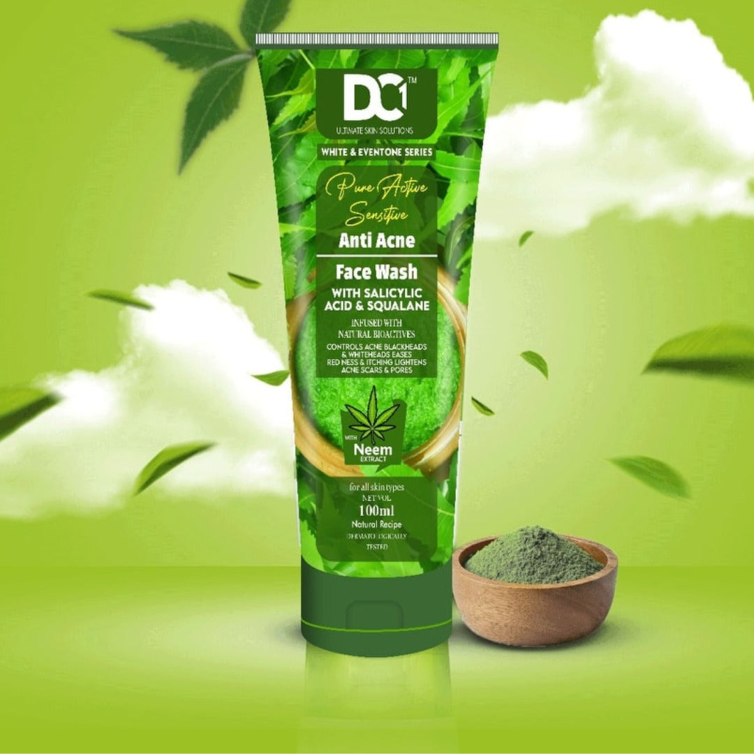 DC 1 | Pure Active Sensitive Anti-Acne Face Wash