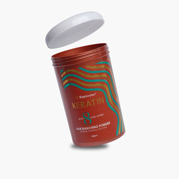 Eazicolor | Bleach with Keratin | Gentle Lightener for Damaged & Treated Hair