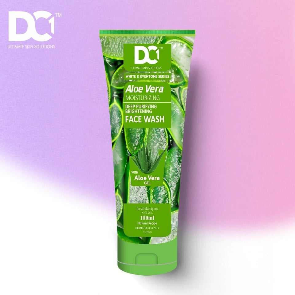 DC 1 | Aloe Vera Moisturizing Deep Purifying Brightening Face Wash