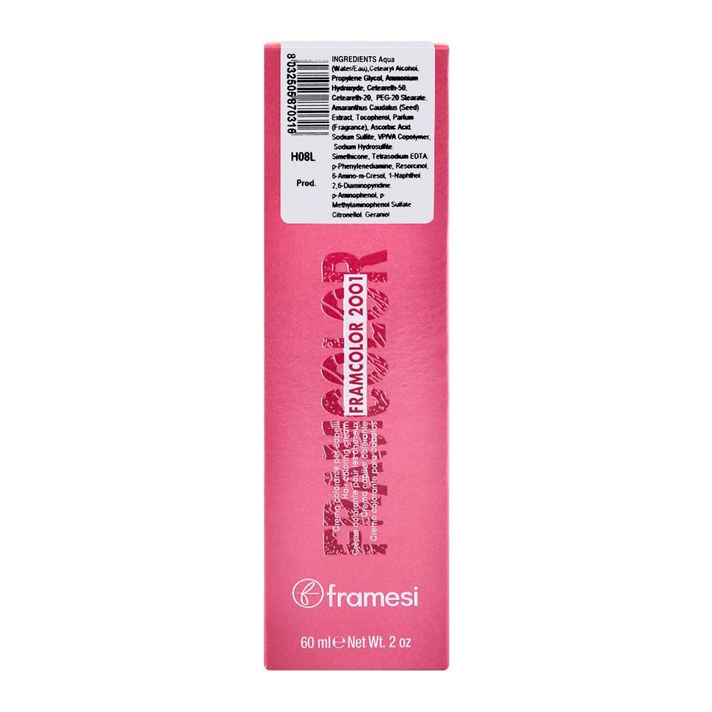 Framesi | FramColor | 2001 Hair Color Cream | 7P Pearl Blonde 60ML