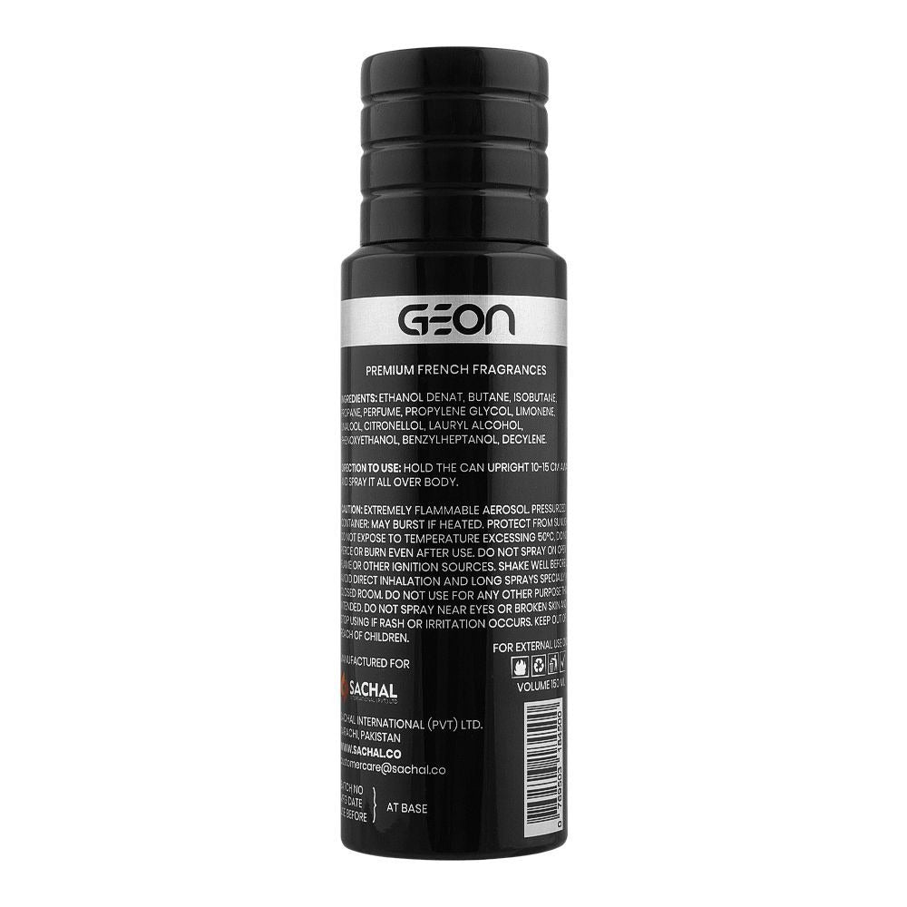 GEON | Class Body Spray 150ml | Long Lasting Premium Deodorant for Men