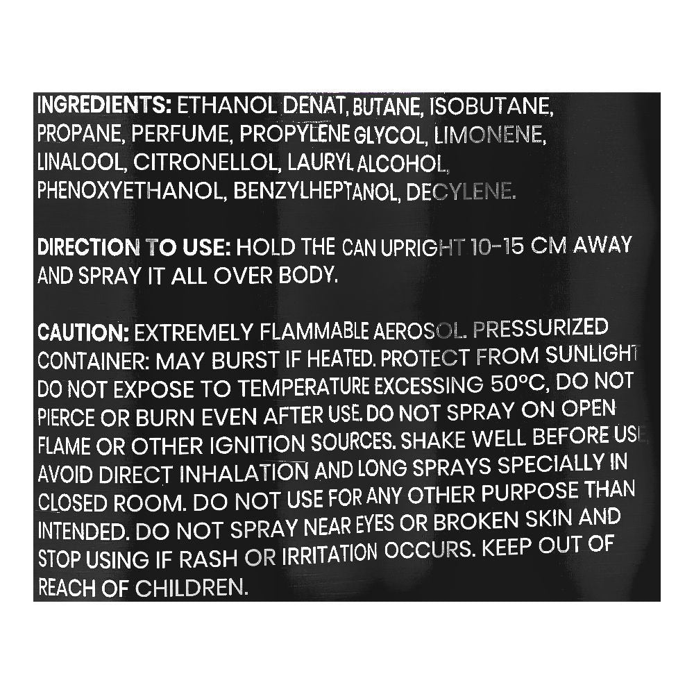 GEON | Class Body Spray 150ml | Long Lasting Premium Deodorant for Men