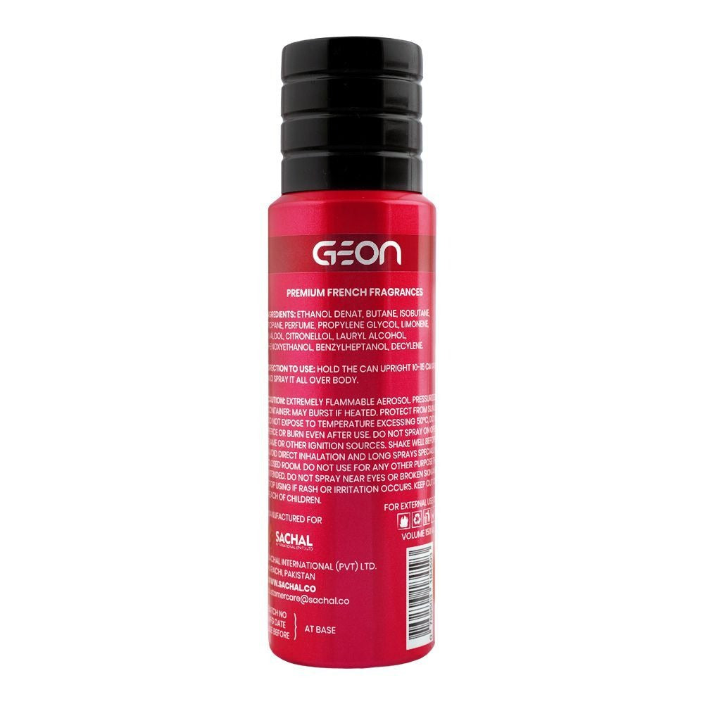 GEON | Glamour Body Spray 150ml | Long Lasting Premium Deodorant for Men