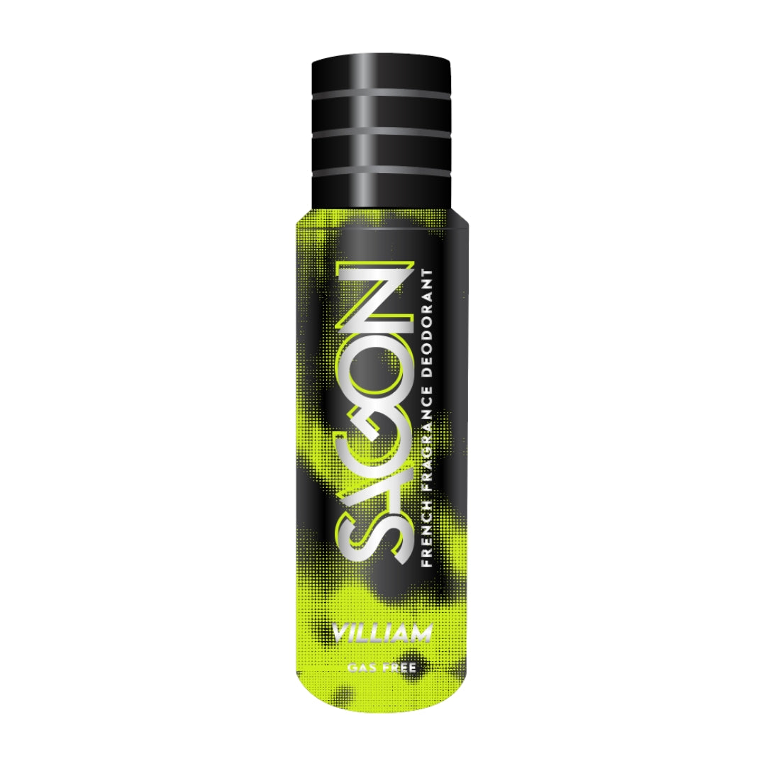SAGON | 120ml Gas Free Perfumed Body Spray | Long Lasting Premium Deodorant for Men
