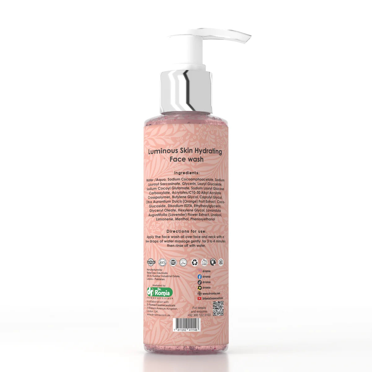 Gentle cleanser by Dr Romia for soft, glowing skin